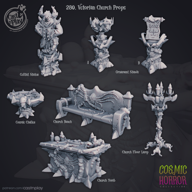 Victorian Church Props